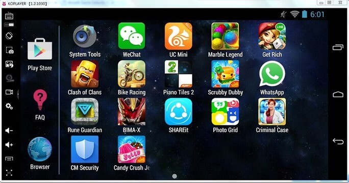 jogador ko: melhores emuladores de Android para pc