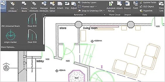 Quais são os principais programas CAD usados para o desenho técnico?